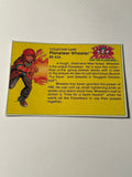 The Planeteer Wheeler (Fire Power) collector card #80-624 was released in 1991 by Tiger Toys (North America) and Kenner (Europe) as part of the vintage Captain Planet and the Planeteers toy line.