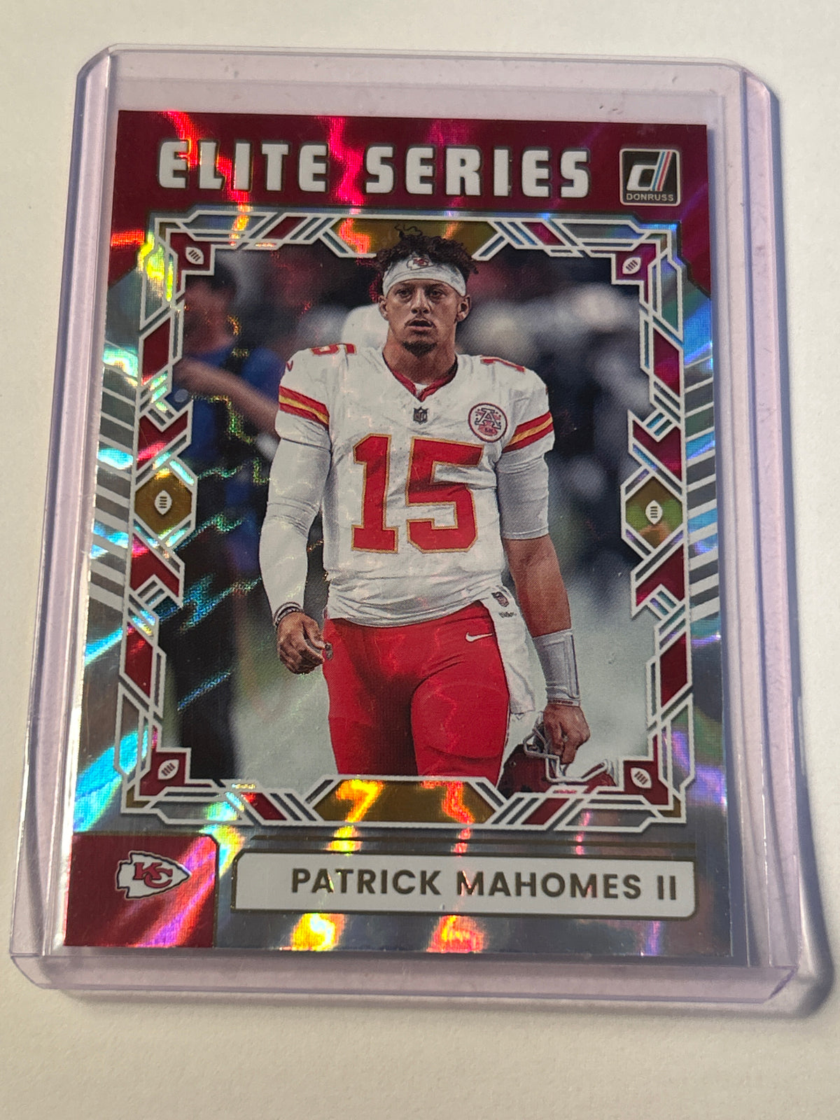 Panini Donruss Elite Series Patrick Mahomes II Kansas City Chiefs Insert