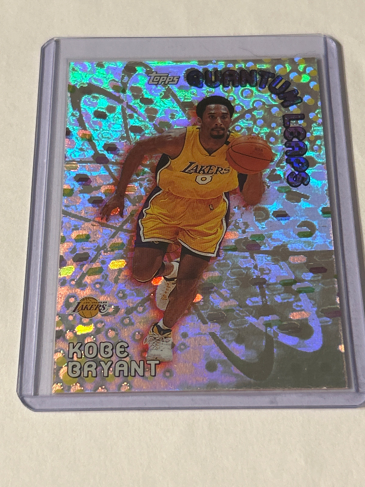 Kobe Bryant 2000-2001 Topps Quantum Leaps – Los Angeles Lakers #QL-5