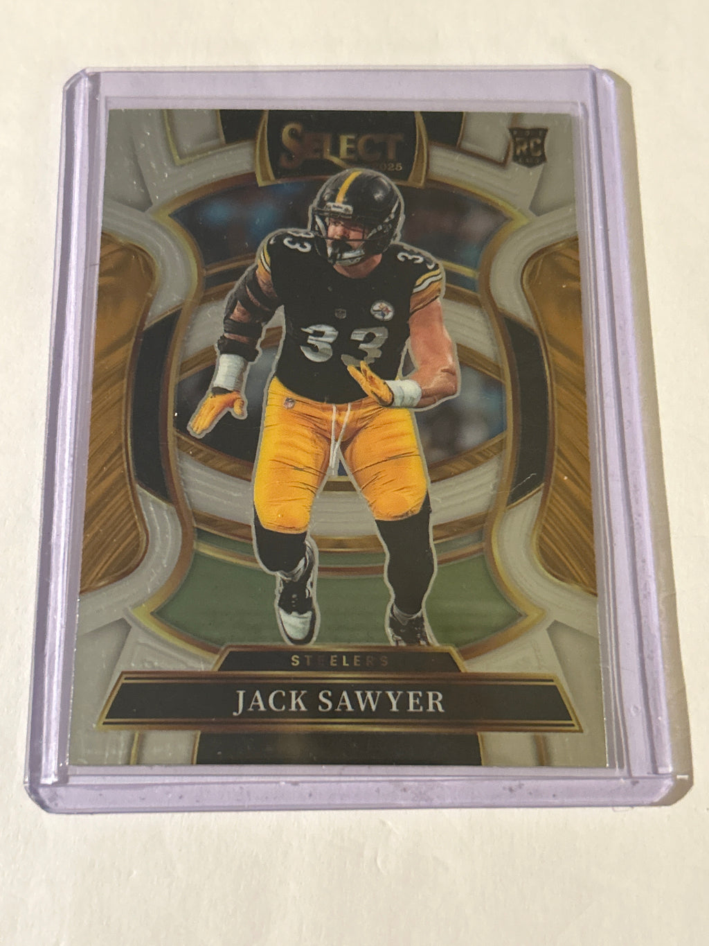 2025 Panini Select - Concourse Jack Sawyer #53 Silver Prizm (RC)