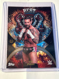 2025 Topps Universe WWE Namesakes #NMS-2 CM Punk Best in the World Insert