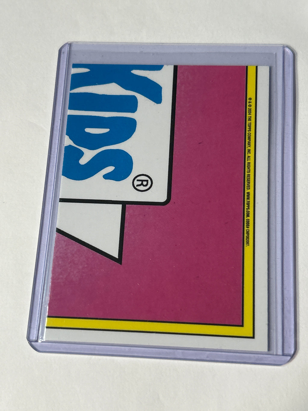 Garbage Pail Kids – Sandy Clod (We Hate the Holidays) Card #254b