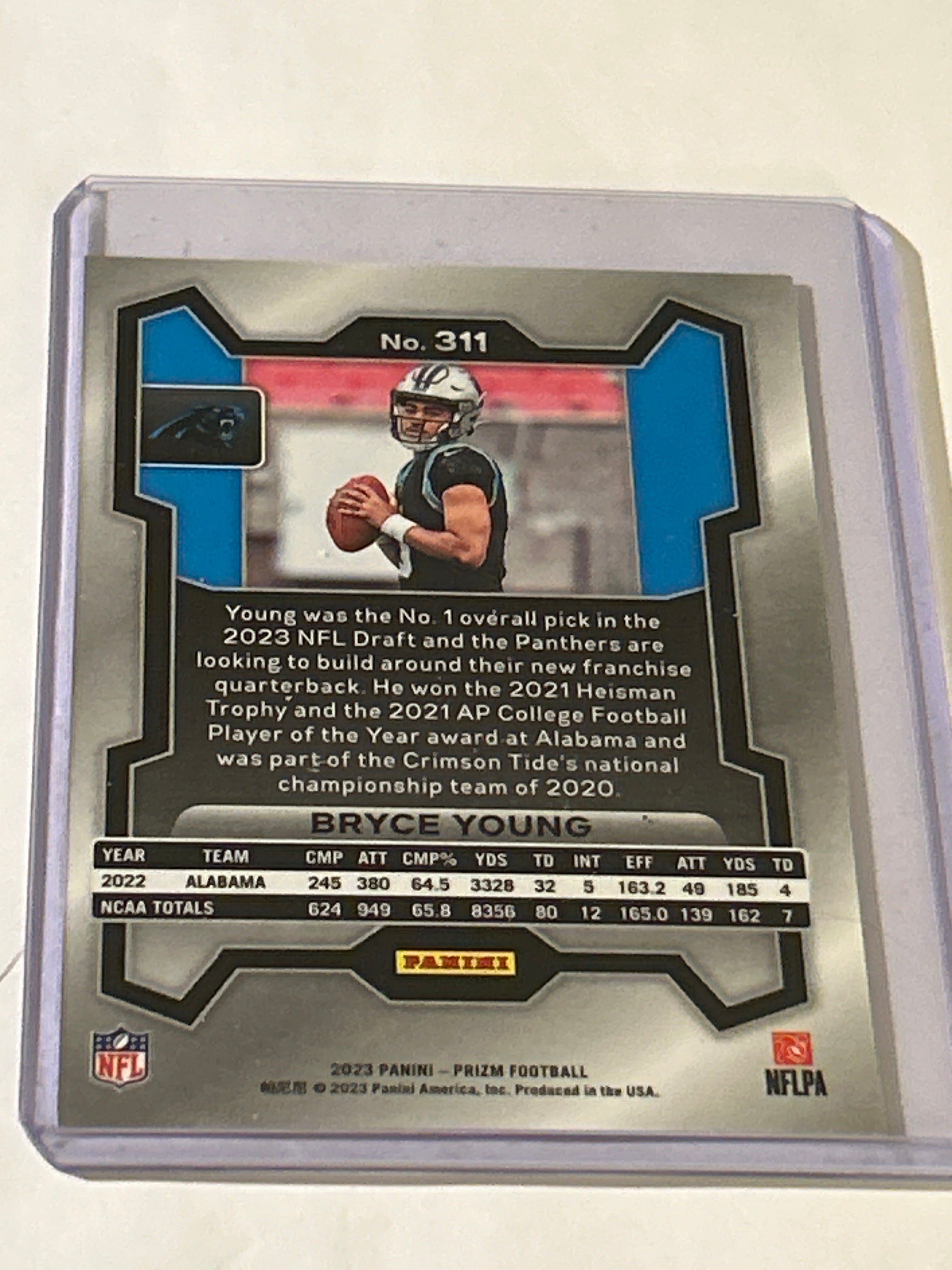 2023 Panini Prizm - Rookies Bryce Young #311 (RC)