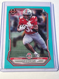 2026 Bowman U Isaiah West 1st Bowman Aqua Parallel 032/199 Ohio State Buckeyes RB