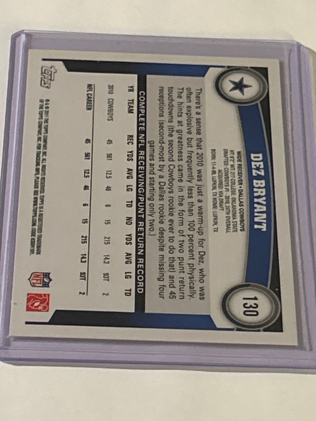 2011 Topps - Dez Bryant #130