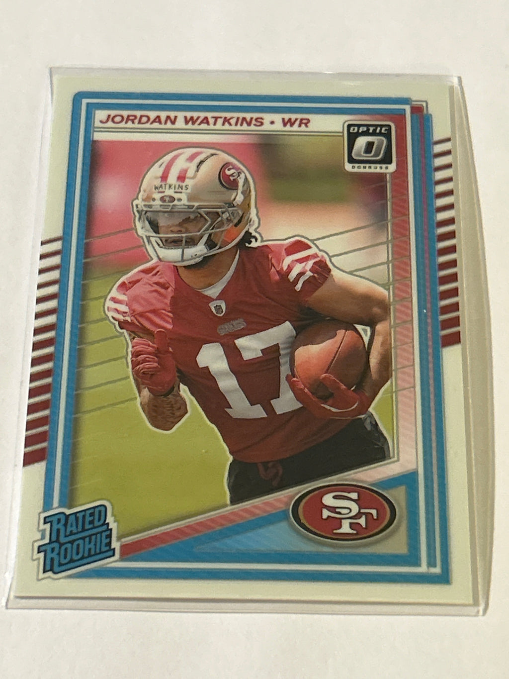 2025 Panini Donruss Optic - Rated Rookie Jordan Watkins #289 (RC)