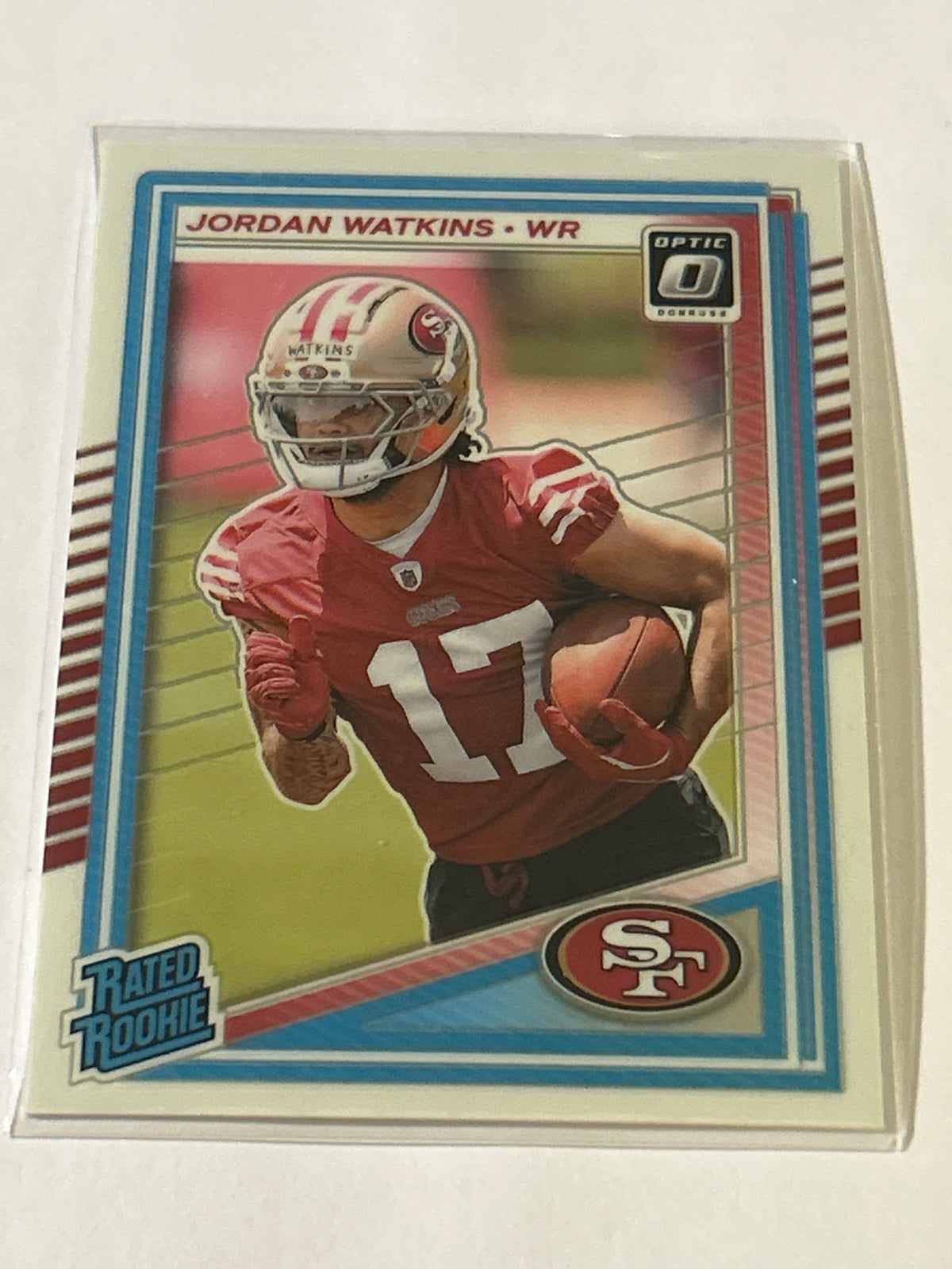 2025 Panini Donruss Optic - Rated Rookie Jordan Watkins #289 (RC)