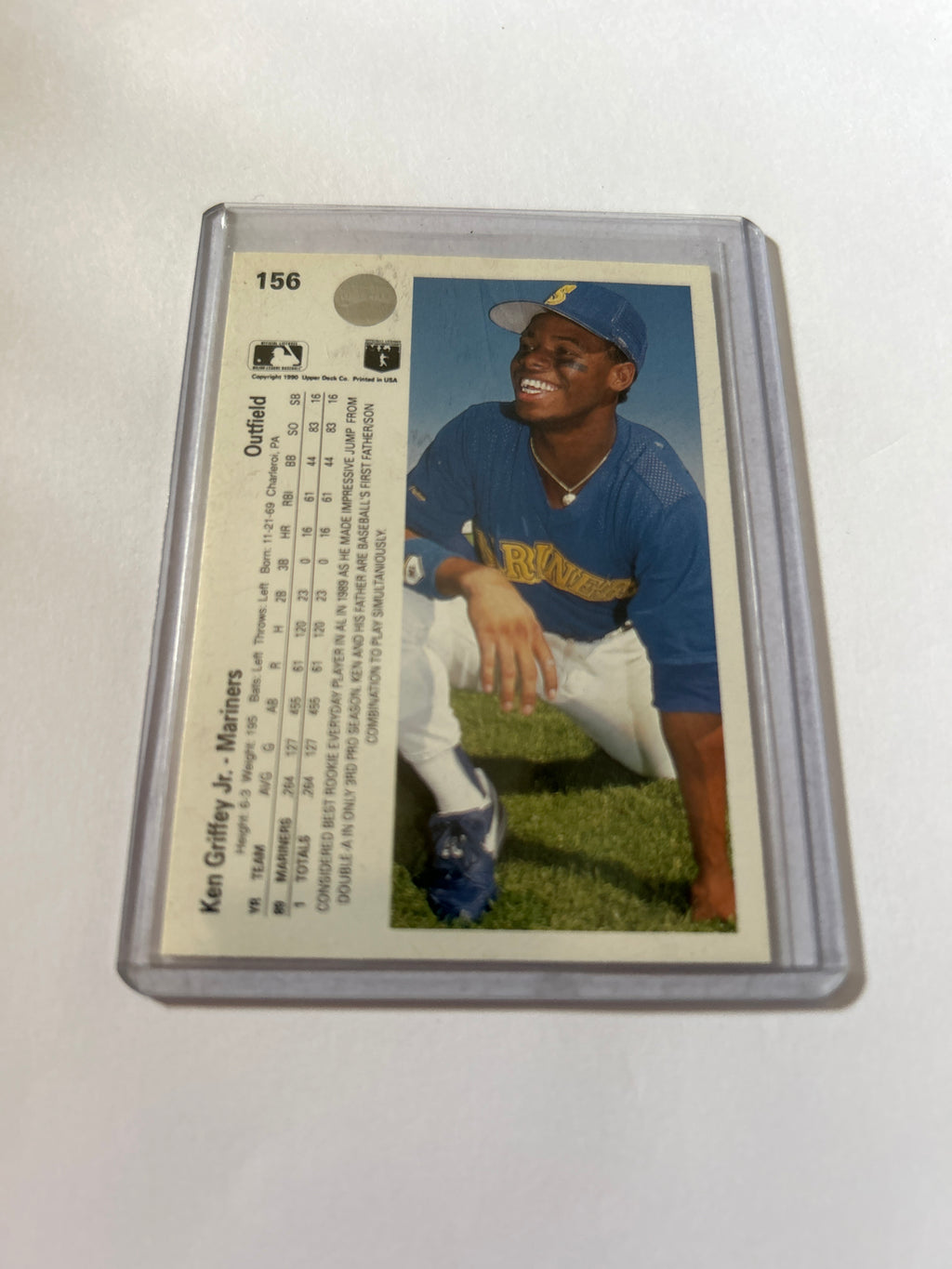 1990 Upper Deck - Ken Griffey Jr #156