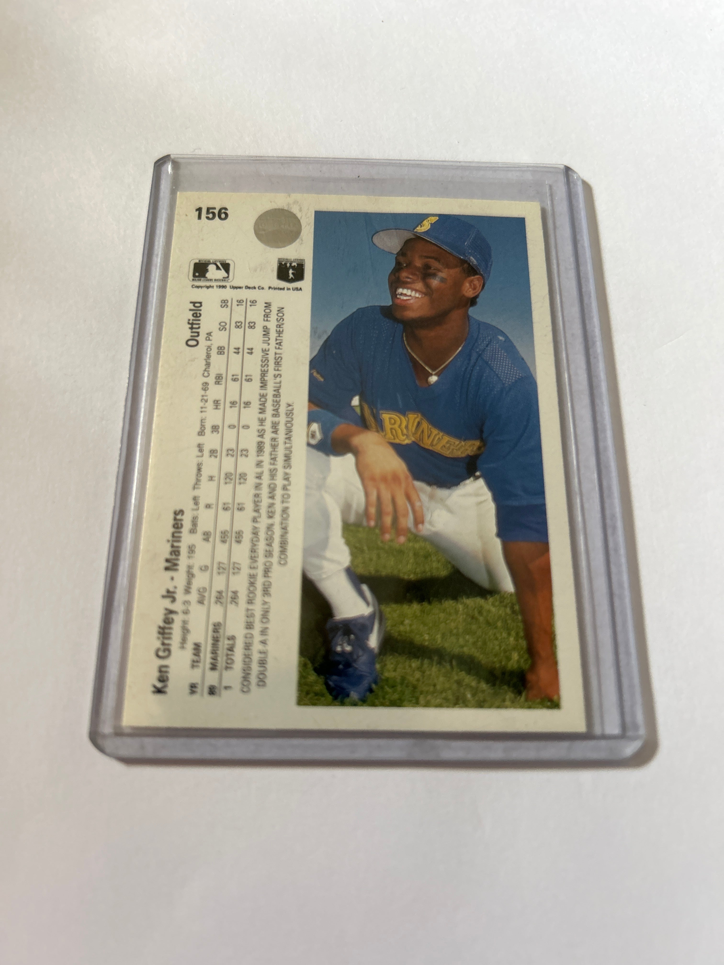 1990 Upper Deck - Ken Griffey Jr #156