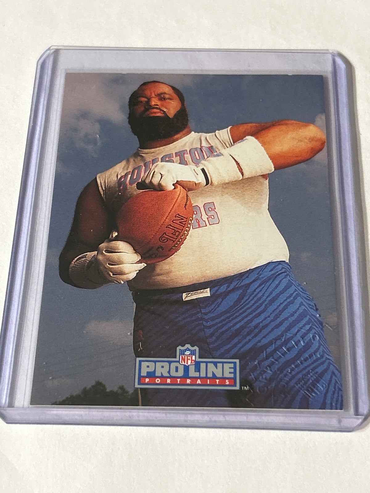 Doug Smith – 1992 Pro Line Portraits Autograph – Houston Oilers- AU -
