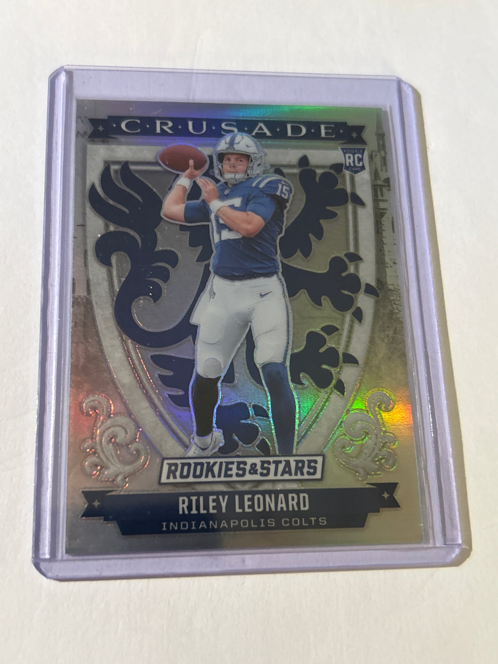2025 Panini Rookies & Stars - Crusade Riley Leonard #18 Silver (RC)