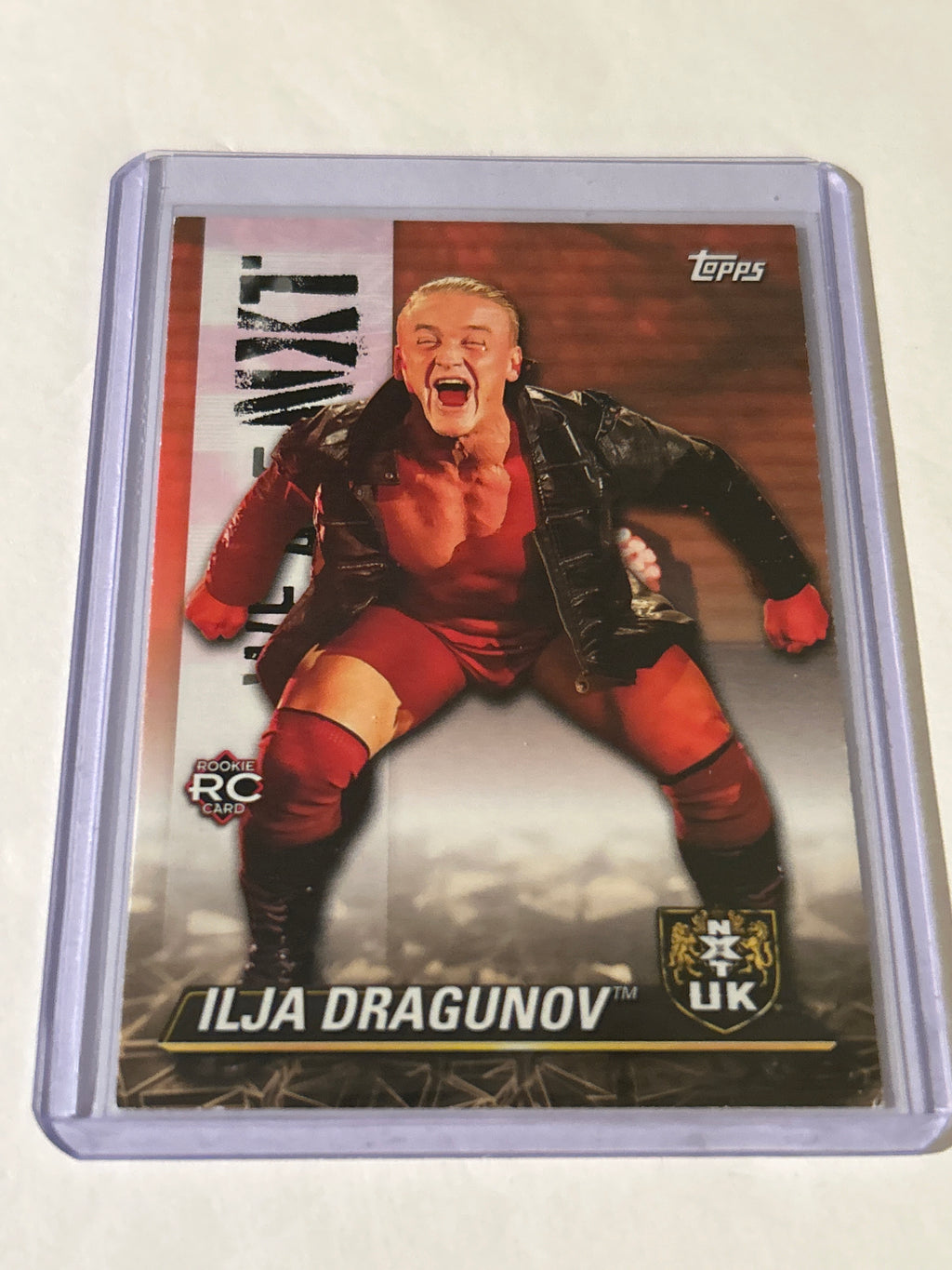 2021 Topps WWE - We are NXT -Ilja Dragunov- #NXT-19 (RC)