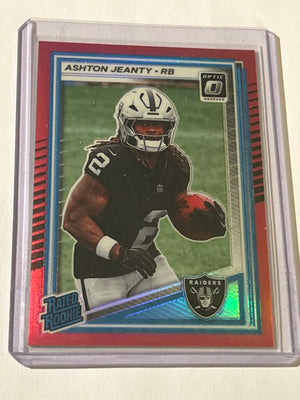 2025 Panini Donruss - Rated Rookie Ashton Jeanty #305 (RC)