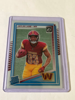 2025 Panini Donruss Optic - Rated Rookie Jaylin Lane #249 (RC)