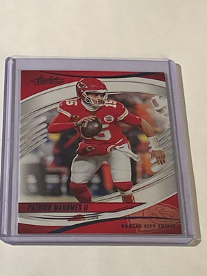 2025 Panini Absolute - Patrick Mahomes II #53 Blue