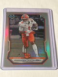 Bowman U Chrome T.J. Moore 1st Bowman Refractor 416/499 Clemson Tigers