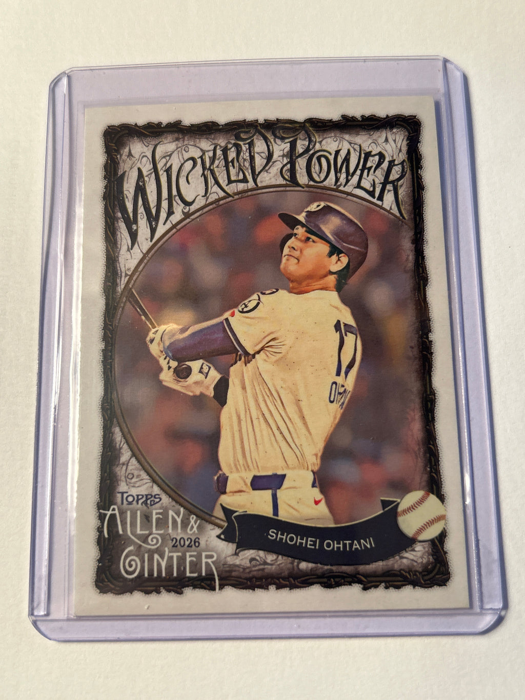 2026 Topps Allen & Ginter Wicked Power Shohei Ohtani Dodgers Insert