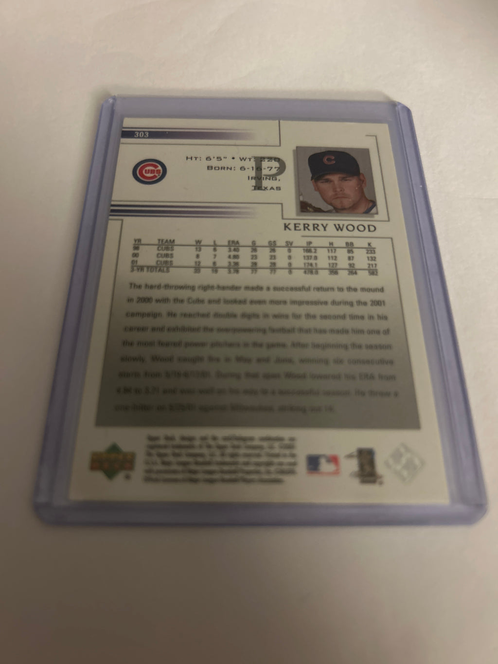 2002 Upper Deck - Kerry Wood #303