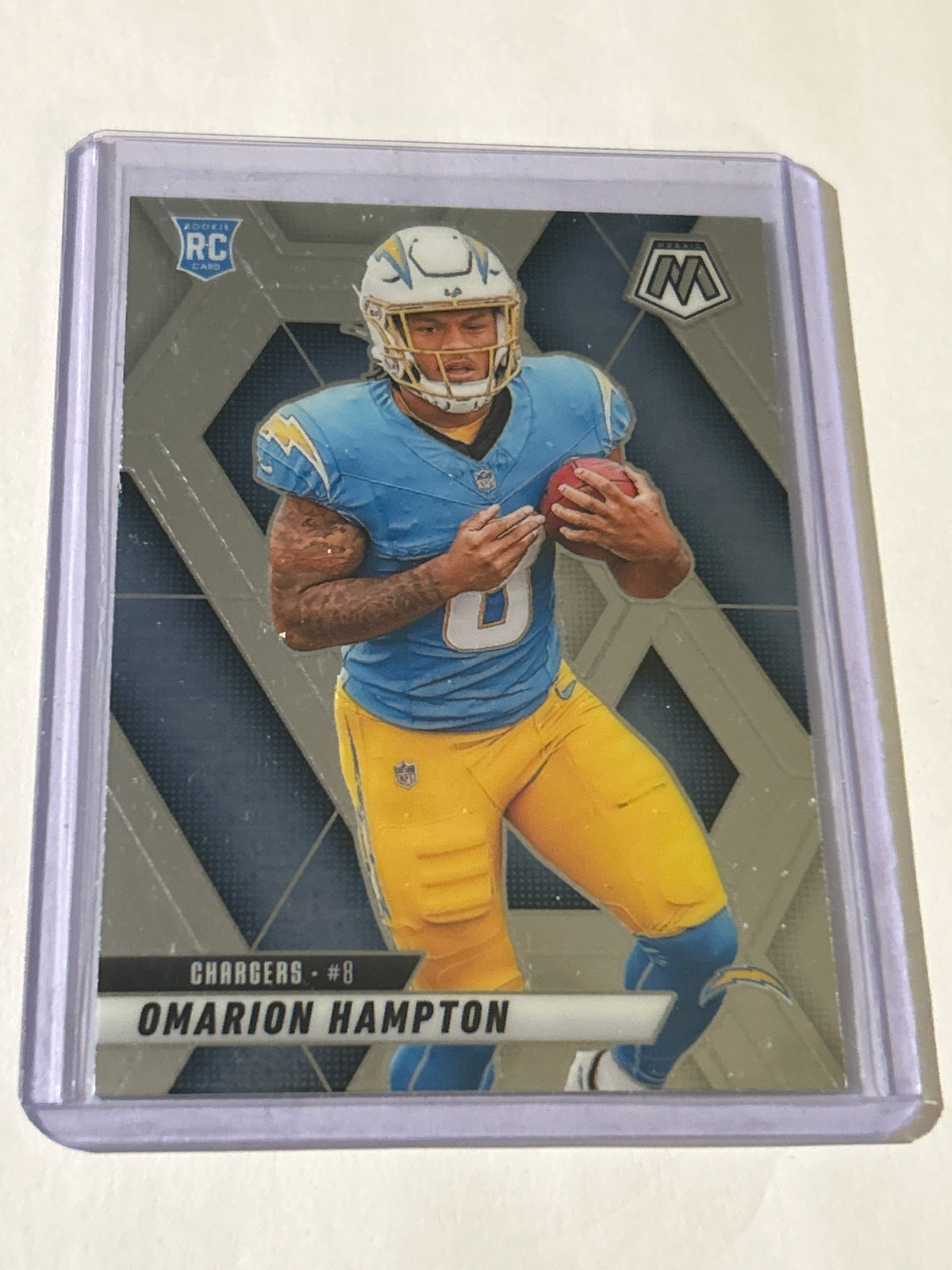 2025 Panini Mosaic - Rookies Omarion Hampton #335 (RC)