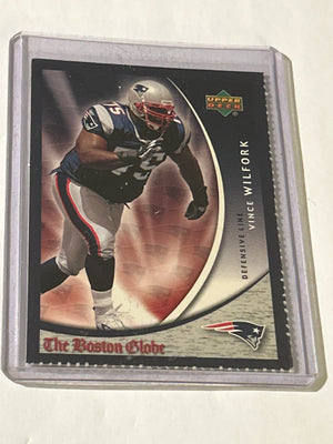 2006 Upper Deck Boston Globe New England Patriots - Vince Wilfork #2
