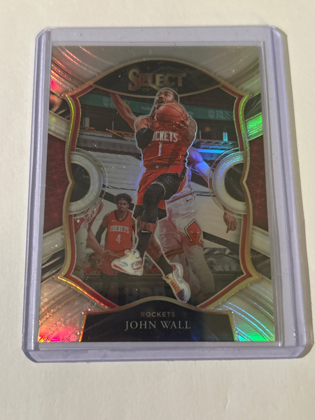 2020-21 Panini Select - Concourse John Wall #31 Silver Prizm