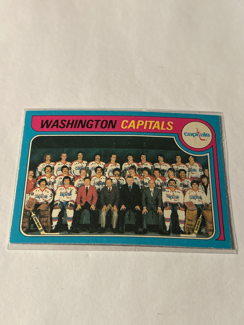 1979-80 Topps - Team Checklist Washington Capitals #260