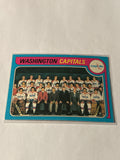 1979-80 Topps - Team Checklist Washington Capitals #260