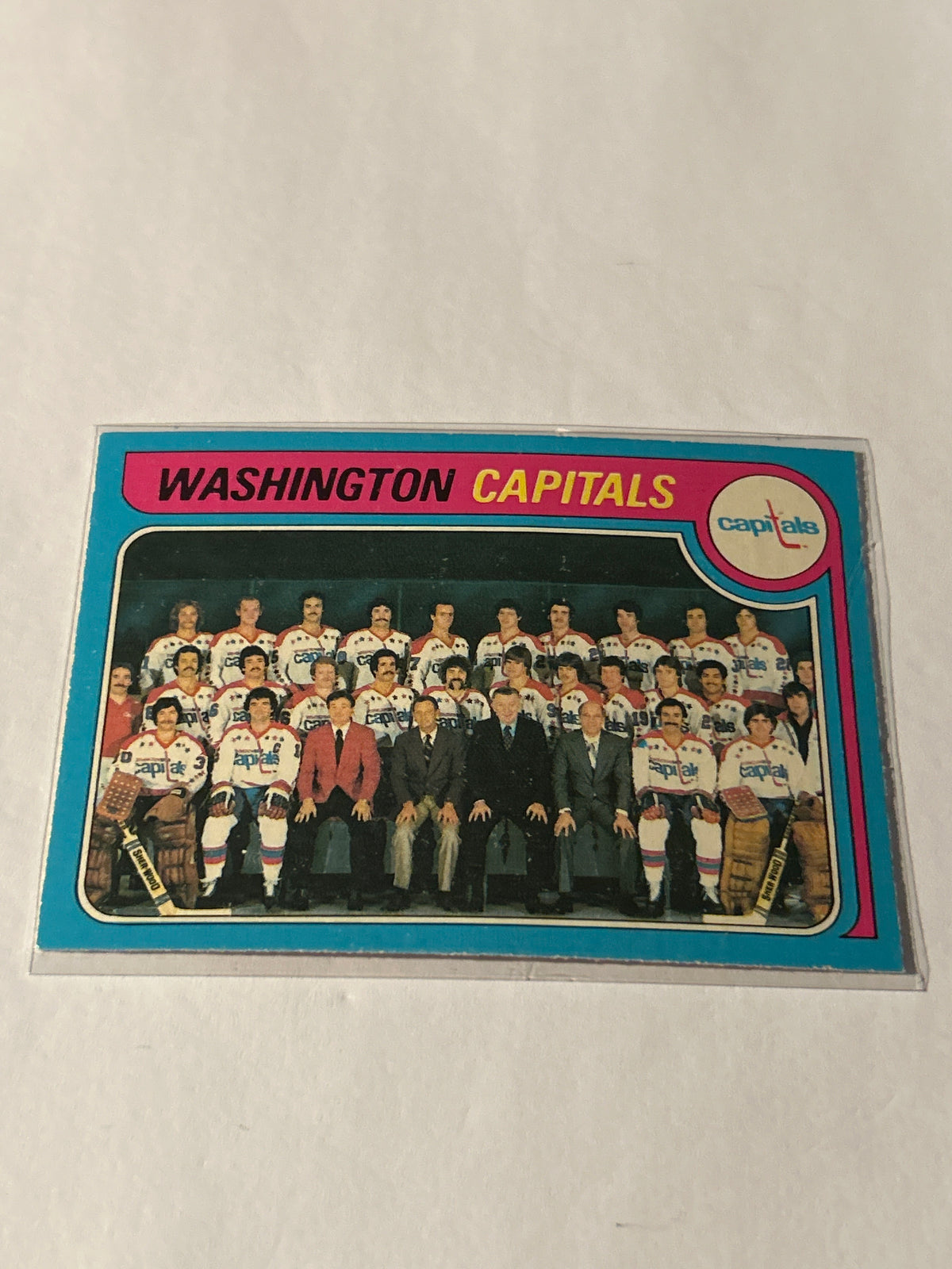 1979-80 Topps - Team Checklist Washington Capitals #260