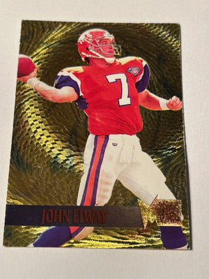 1995 Fleer Metal - Gold Blaster John Elway 5 of 18