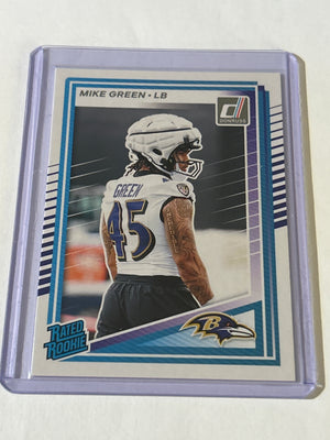 2025 Panini Donruss - Rated Rookie Mike Green #397 (RC)