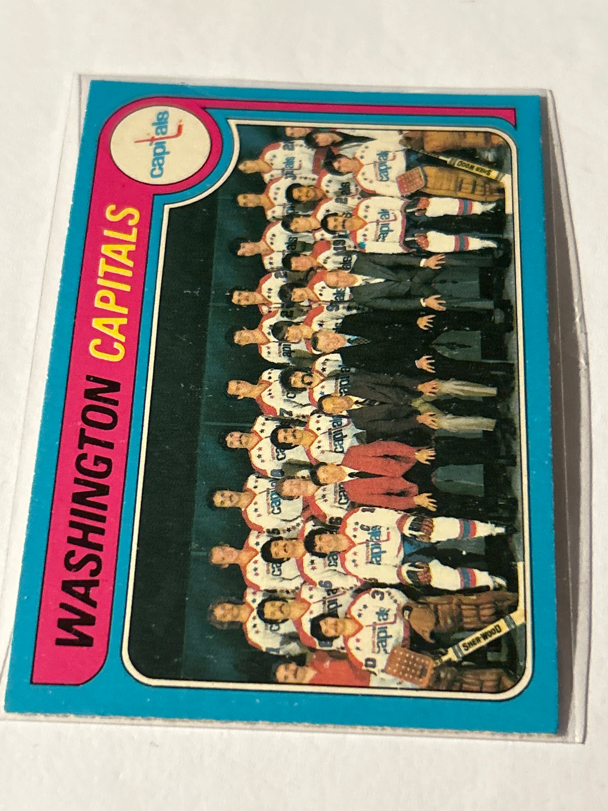1979-80 Topps - Team Checklist Washington Capitals #260