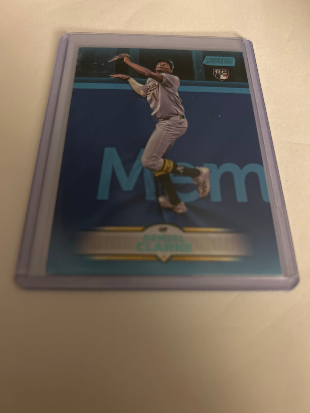 2025 Topps Stadium Club - Denzel Clarke #31 Light Blue Foil (RC)