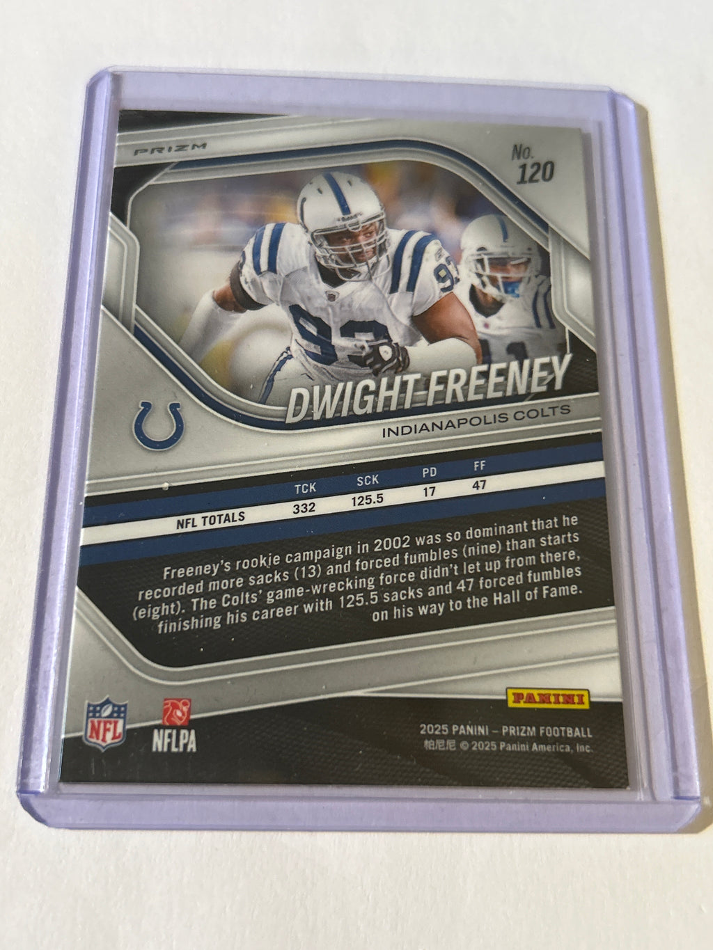 2025 Panini Prizm - Dwight Freeney #120 Silver Prizm