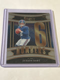 2025 Panini Select - Select Numbers Jaxson Dart #16 (RC)