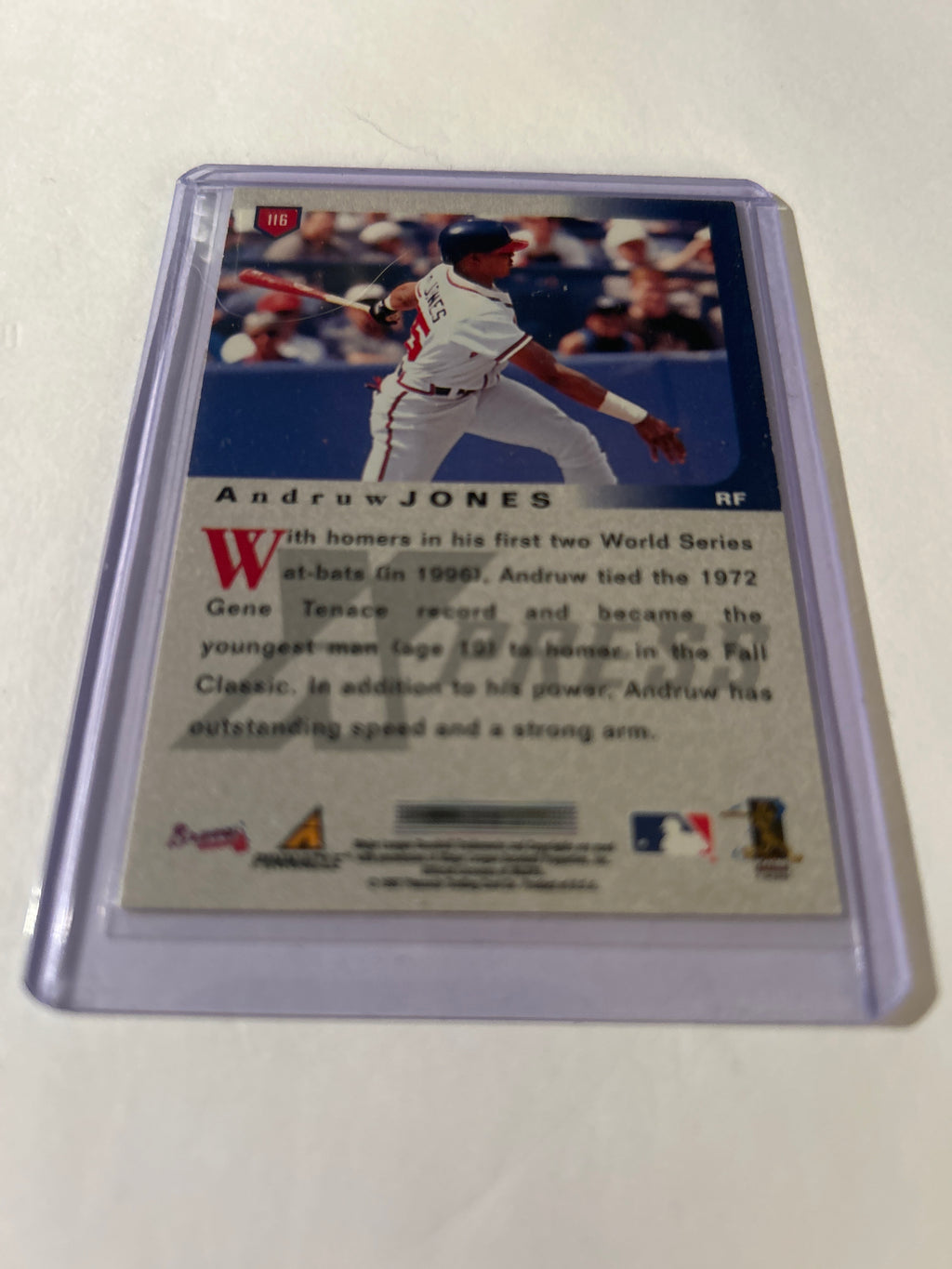 1997 Pinnacle X-Press - 1997 Rookie Andruw Jones #116