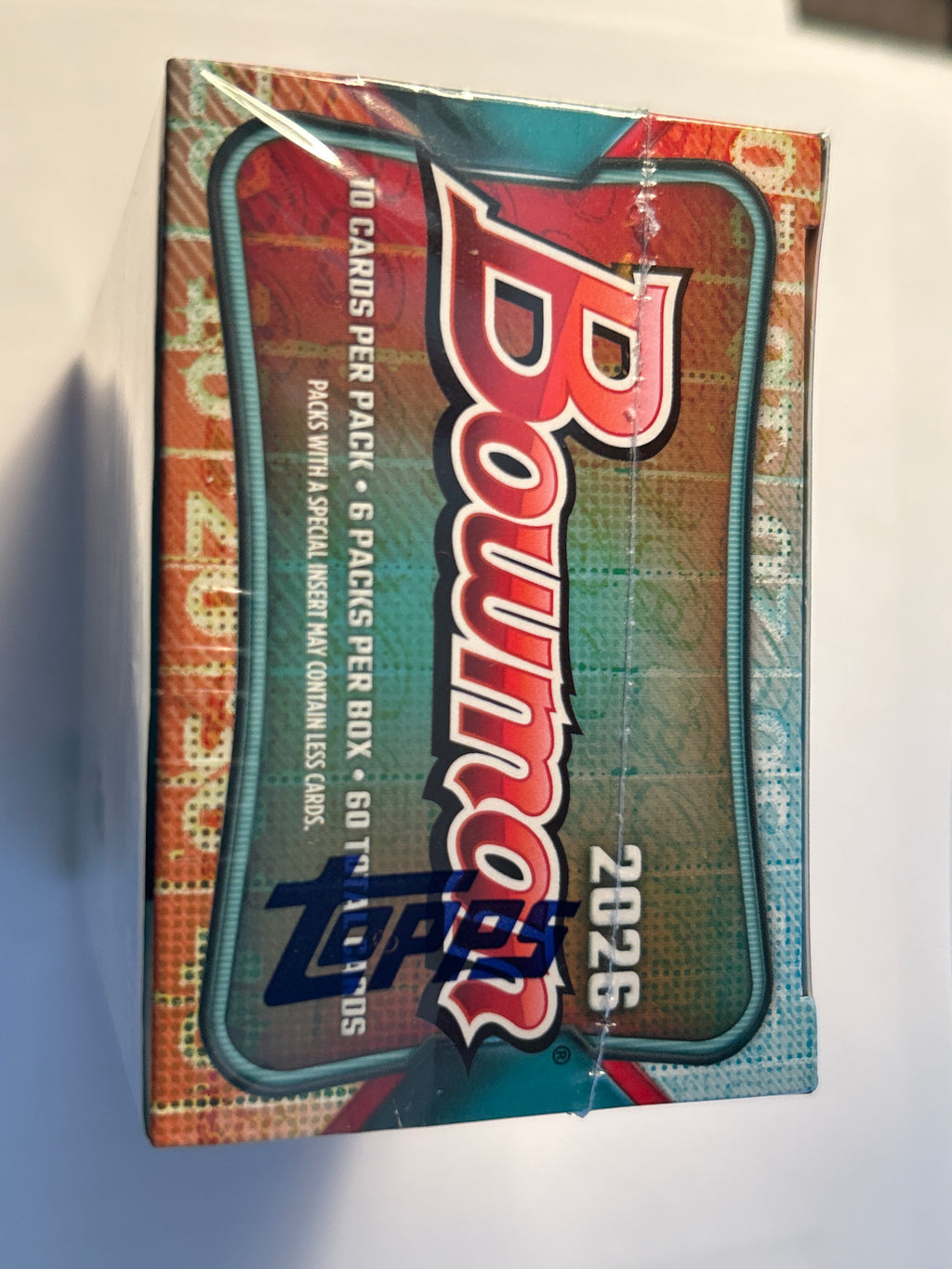 2026 Bowman Football Box: 60 Cards, Factory Sealed