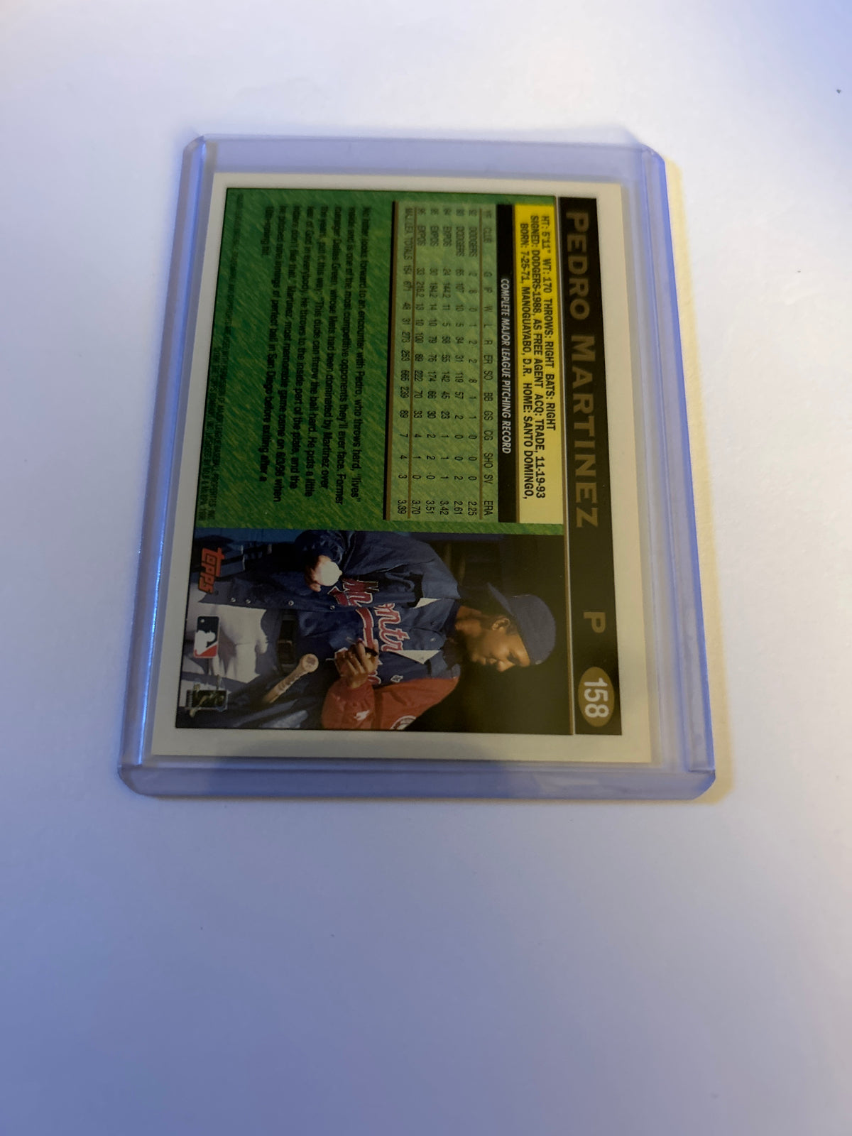 1997 Topps - Pedro Martinez #158