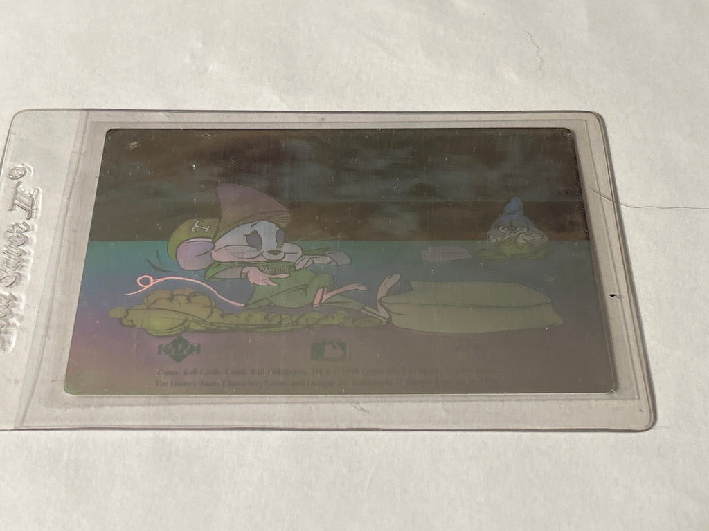 Fievel & Tanya – 1991 Upper Deck Hologram Sticker – An American Tail