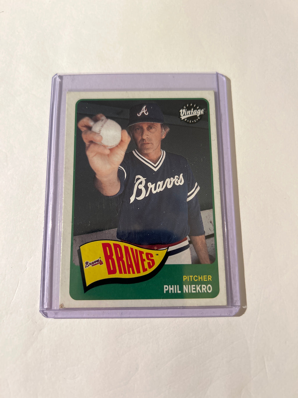 2003 Upper Deck Vintage - Phil Niekro #36