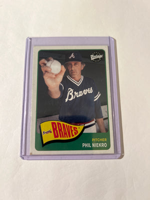 2003 Upper Deck Vintage - Phil Niekro #36
