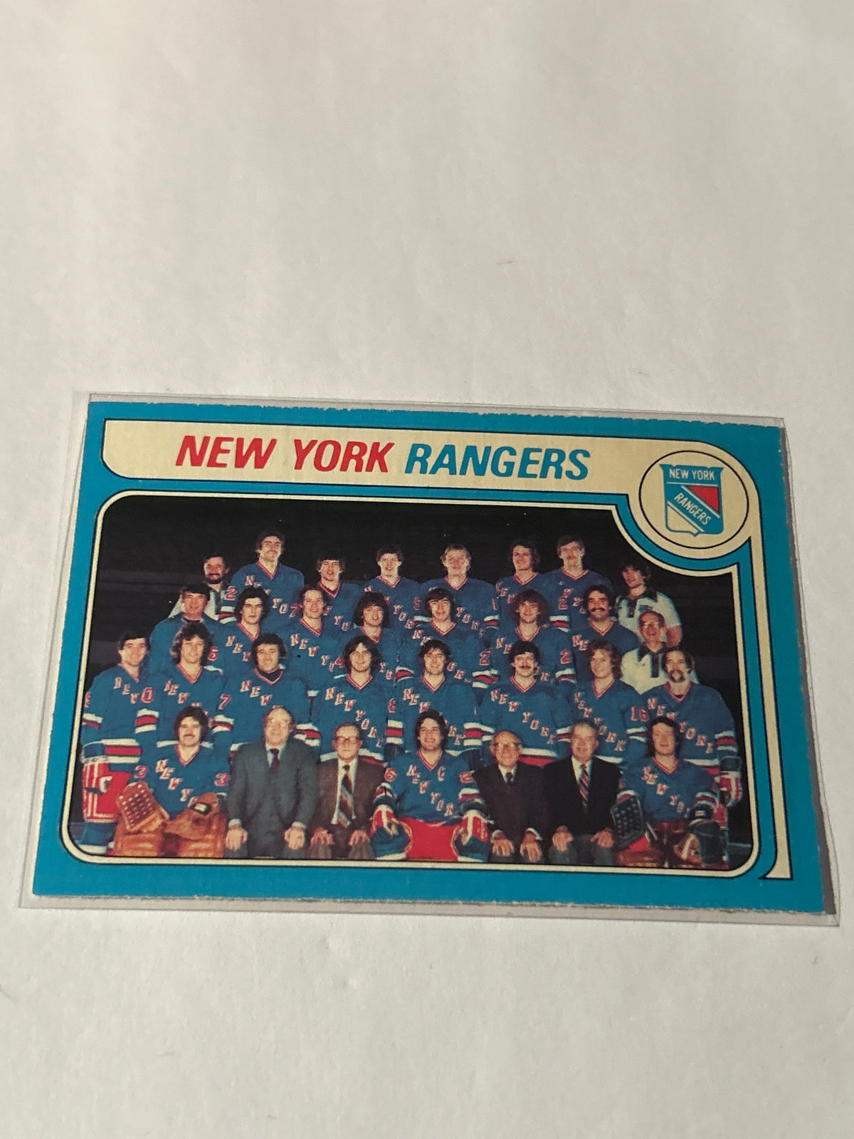 1979-80 O-Pee-Chee - New York Rangers #254