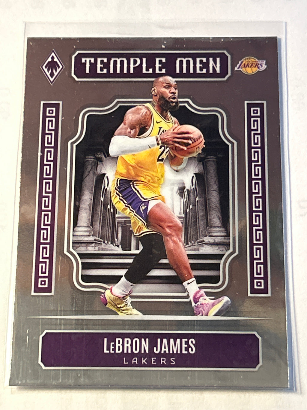 2023-24 Panini Phoenix Temple Men LeBron James Lakers Insert