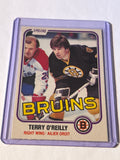 O-Pee-Chee 1981-82 Terry O'Reilly #7 Boston Bruins NHL Ice Hockey Card