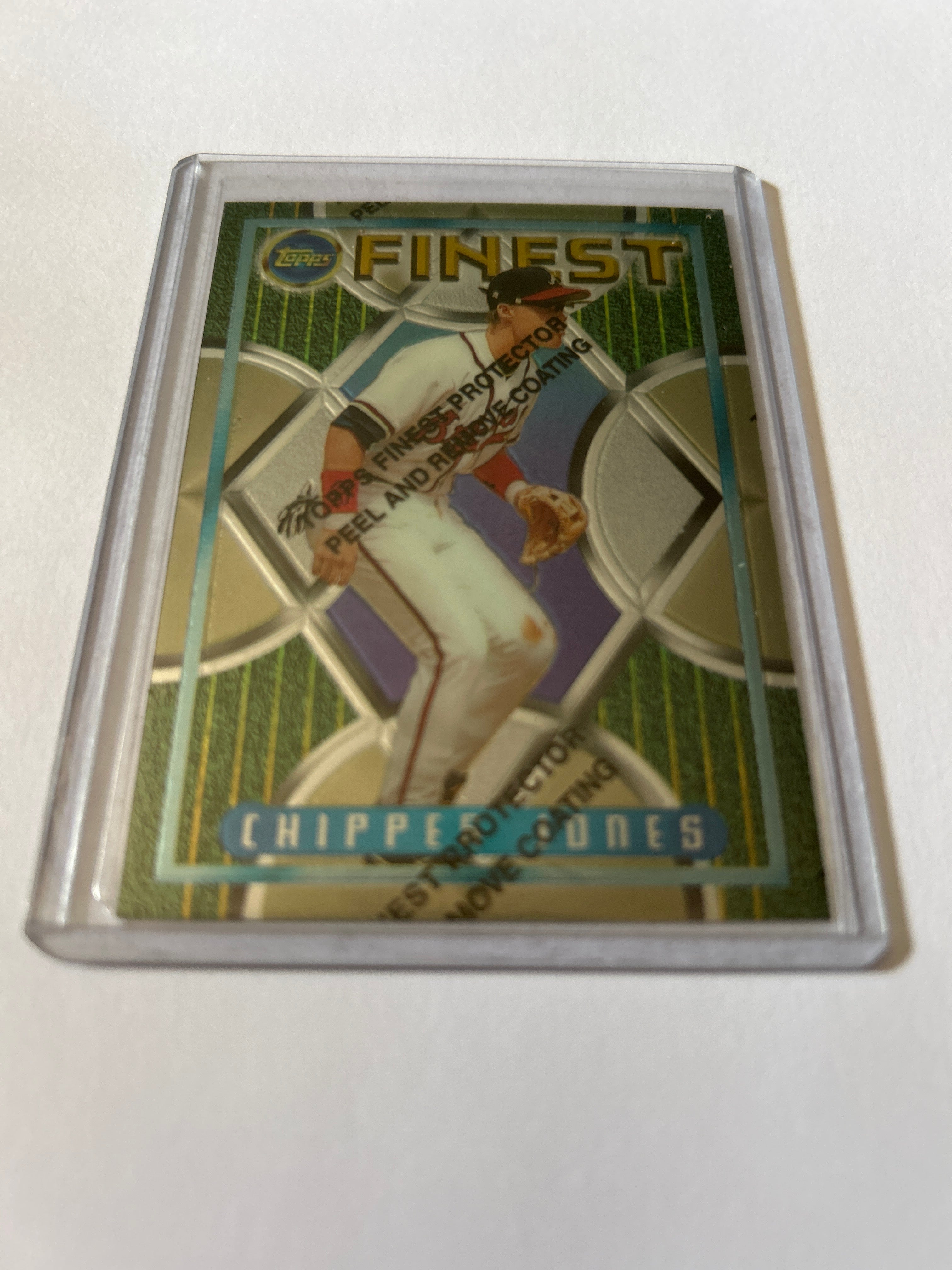 1995 Topps Finest - Chipper Jones #221