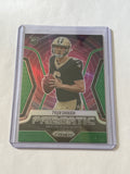2025 Panini Prizm - Prizmatic Tyler Shough #16 Green Prizm (RC)