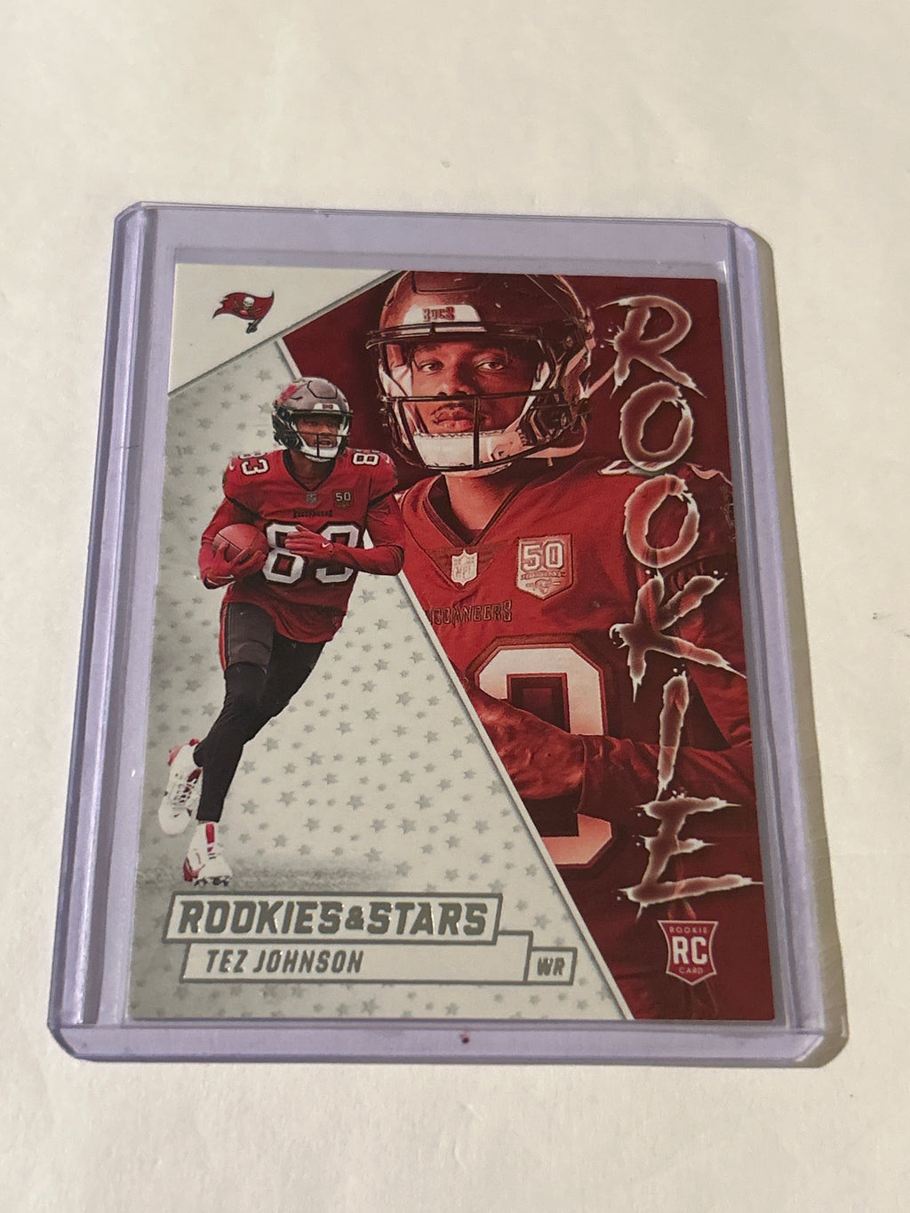 2025 Panini Rookies & Stars - Rookie Exclusive Tez Johnson #25 (RC)
