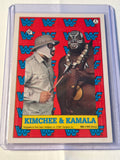 1987 Topps WWF Sticker #8 Kimchee & Kamala Hulk Hogan Puzzle Back