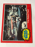1977 Topps Star Wars Series 2 Red #127 The Rebel Fleet (Chewbacca Actor's Profile Back)