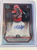 2026 Bowman Chrome U Dwight Phillips Jr 1st Bowman Auto #BCPA DP Georgia Bulldogs RB