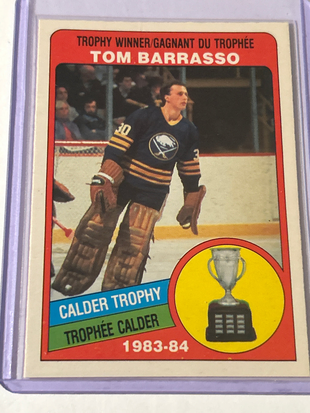 1984-85 O-Pee-Chee - Tom Barrasso #375 (RC)